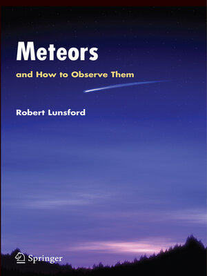 cover image of Meteors and How to Observe Them